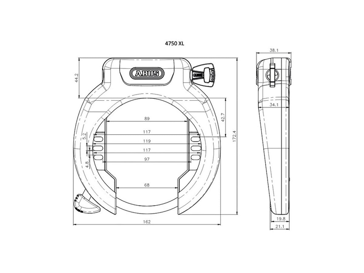 ABUS Ring Lock 4750XL R