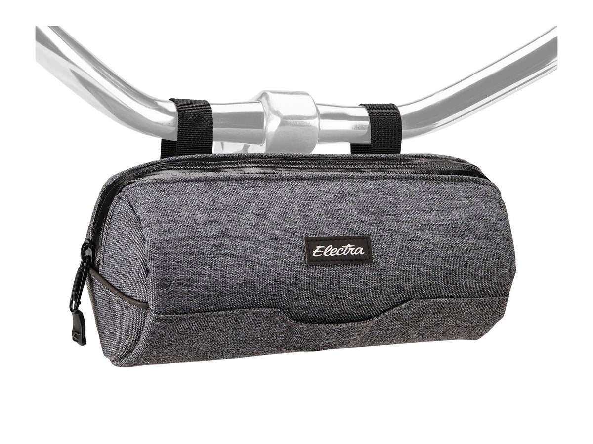 Borsa manubrio cilindrica Electra Heather Charcoal