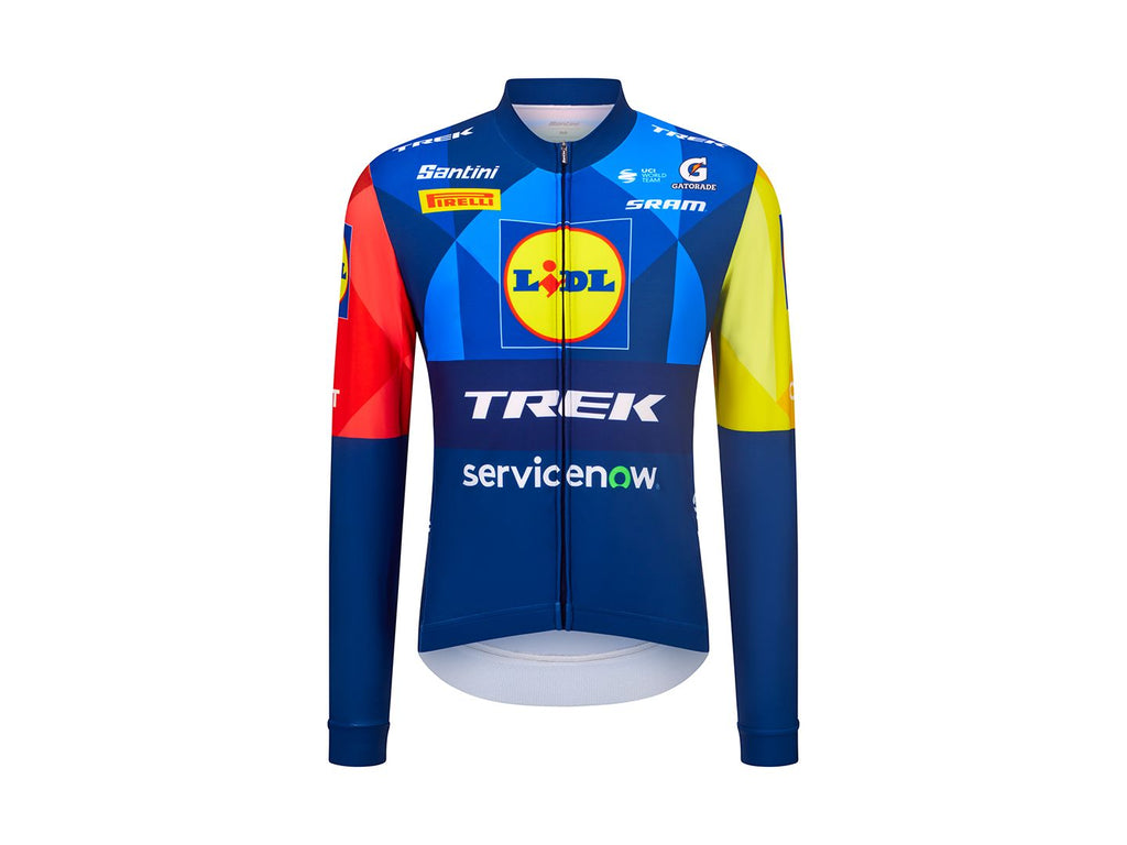 Maglia Santini LS Thermal Race Lidl-Trek Team Replica