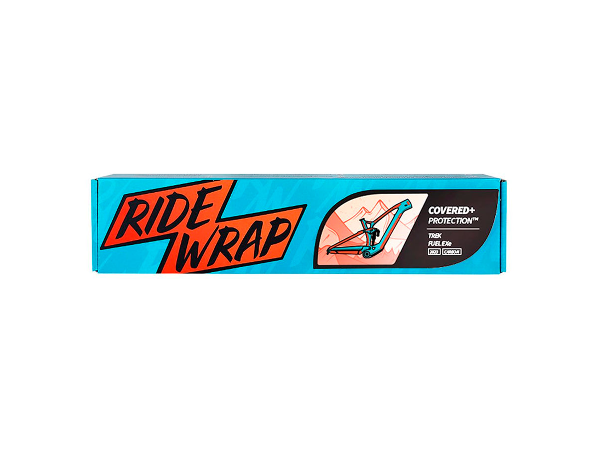 Il kit di protezione del telaio con copertura opaca Ridewrap è progettato per adattarsi a Trek Fuel EXe 2023