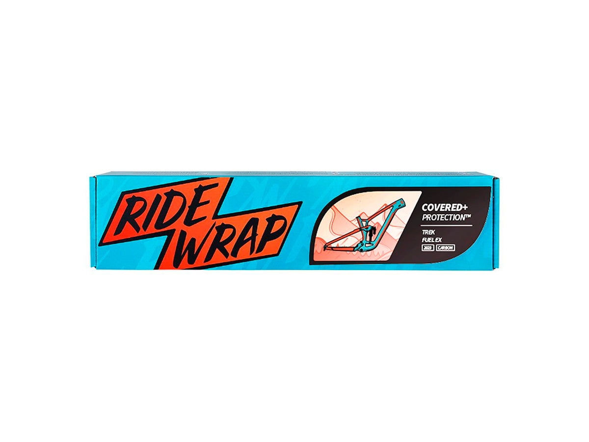 Il kit di protezione del telaio con copertura opaca Ridewrap è progettato per adattarsi a Trek Fuel EX Gen 6