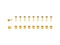 Tektro Olive & Barb Dorado Auriga Comp Draco Brake Part - Set of 10