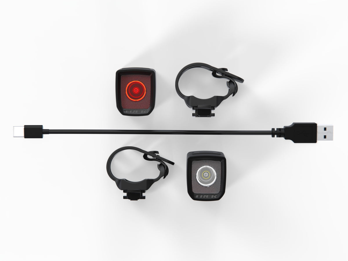 Set di luci per bicicletta Trek Ion 100 R/Flare R City