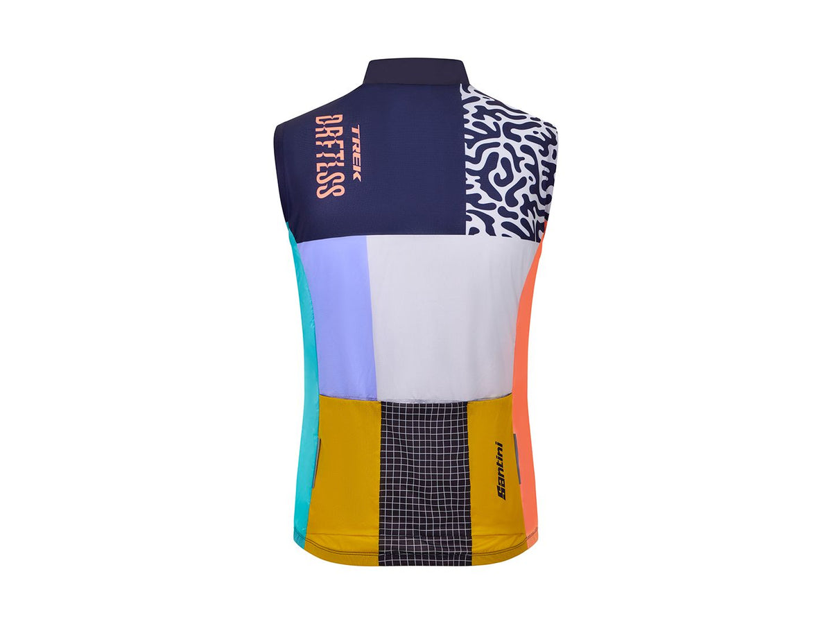Gilet da ciclismo Trek Driftless Team Replica realizzato da Santini