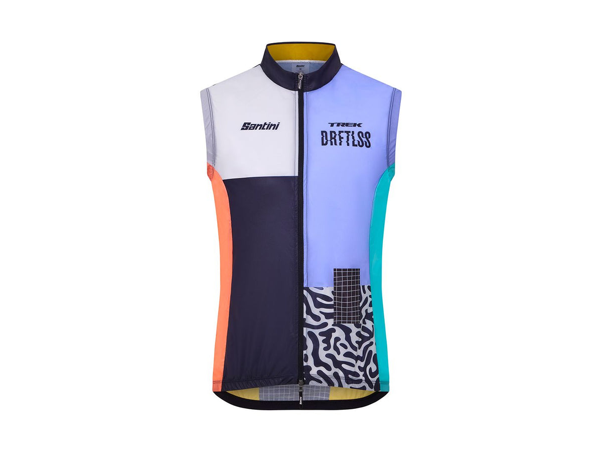 Gilet da ciclismo Trek Driftless Team Replica realizzato da Santini