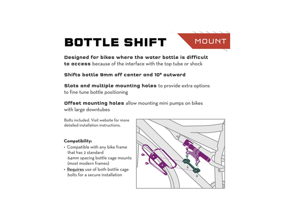 Wolf Tooth Components Wolf Tooth B-RAD Bottle Shift