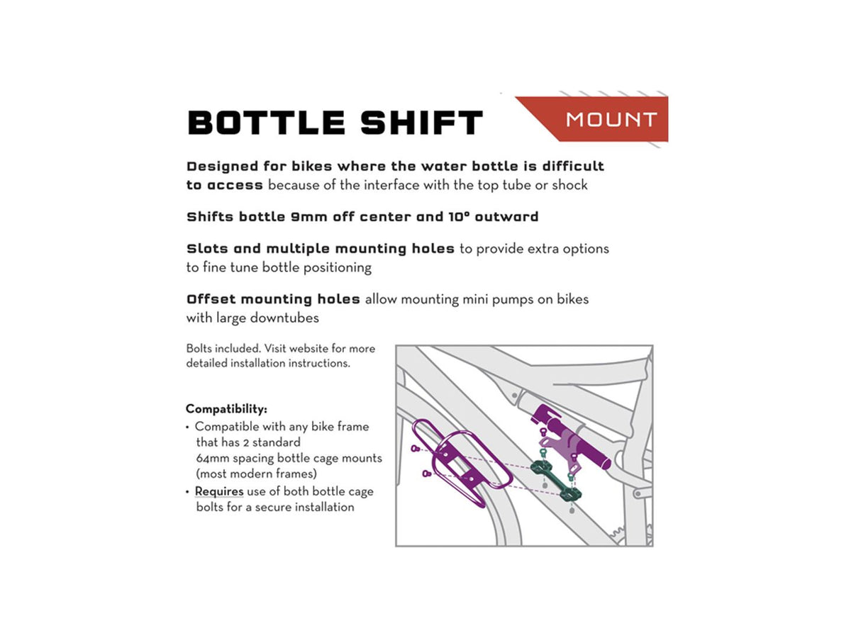 Wolf Tooth Components Wolf Tooth B-RAD Bottle Shift